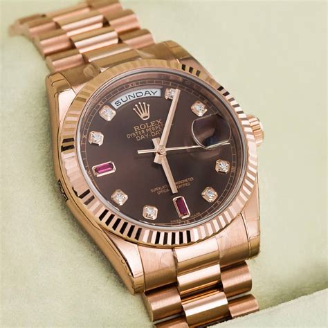 full gold rolex watch|rolex everose gold day date.